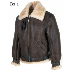 B3 Sheepskin Bomber Jacket Men B3 Sheepskin Bomber Jacket Men