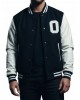 Black Classic Varsity Jacket for men