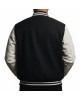 Black Classic Varsity Jacket for men