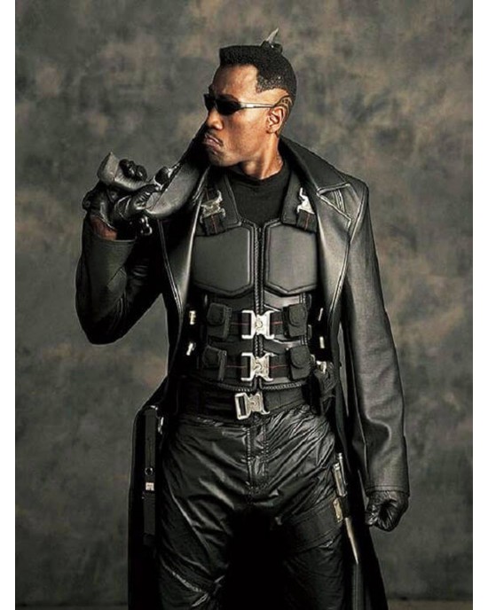 Blade Trinity Wesley Snipes Vest Coat Blade Trinity Wesley Snipes Vest Coat