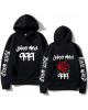 Hip Hop Rapper Juice Wrld Unisex Hoodie Juice Wrld 999 Pullover Hip Hop Rapper Juice Wrld Unisex Hoodie Juice Wrld 999 Pullover