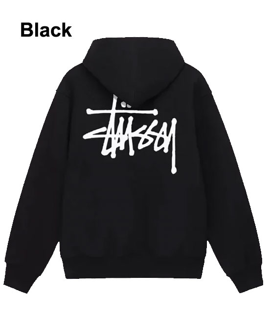 Men & Women Basic Stussy Hoodie Pullover