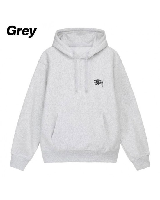 Men & Women Basic Stussy Hoodie Pullover
