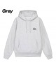 Men & Women Basic Stussy Hoodie Pullover