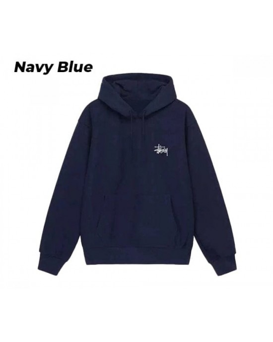 Men & Women Basic Stussy Hoodie Pullover
