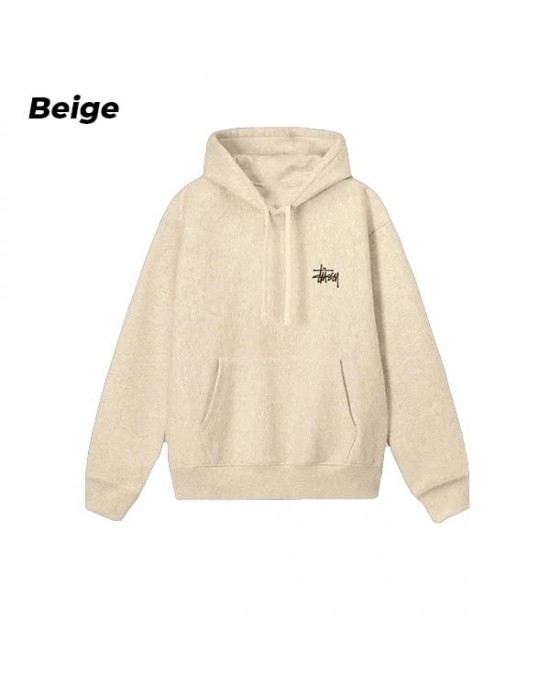 Men & Women Basic Stussy Hoodie Pullover