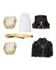 KPop Demon Hunters Mira Black Gold Stage Costume Huntrix KPop Demon Hunters Mira Black Gold Stage Costume Huntrix