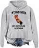 I Stand with Los Angeles Sweatshirt LA Forest Wildfire Strong Hoodie I Stand with Los Angeles Sweatshirt LA Forest Wildfire Strong Hoodie