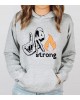 I Stand with Los Angeles Sweatshirt LA Forest Wildfire Strong Hoodie I Stand with Los Angeles Sweatshirt LA Forest Wildfire Strong Hoodie