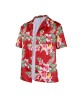 Like a Dragon Infinite Wealth Ichiban Hibiscus Hawaiian Button Shirt Like a Dragon Infinite Wealth Ichiban Hibiscus Hawaiian Button Shirt