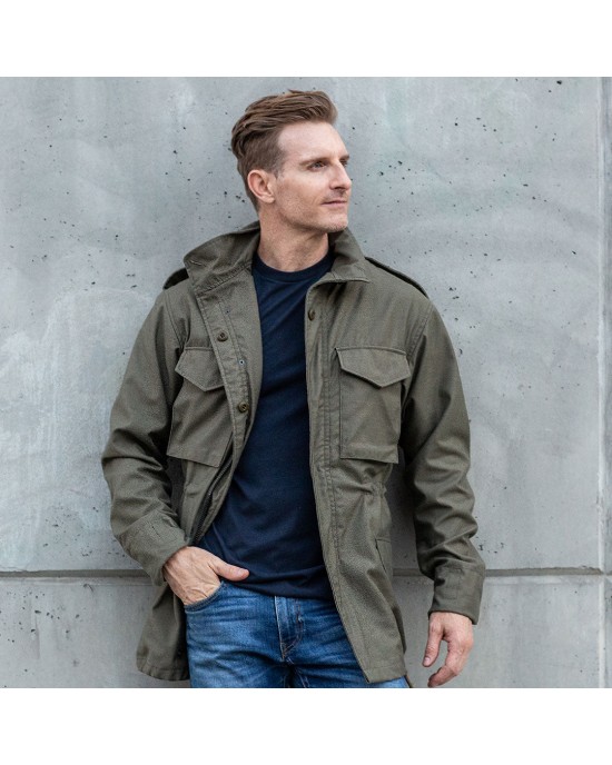 Cockpit USA Mens Military M65 Field Jacket