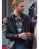 Disclosure Day Wyatt Russell Black Leather Jacket Disclosure Day Wyatt Russell Black Leather Jacket