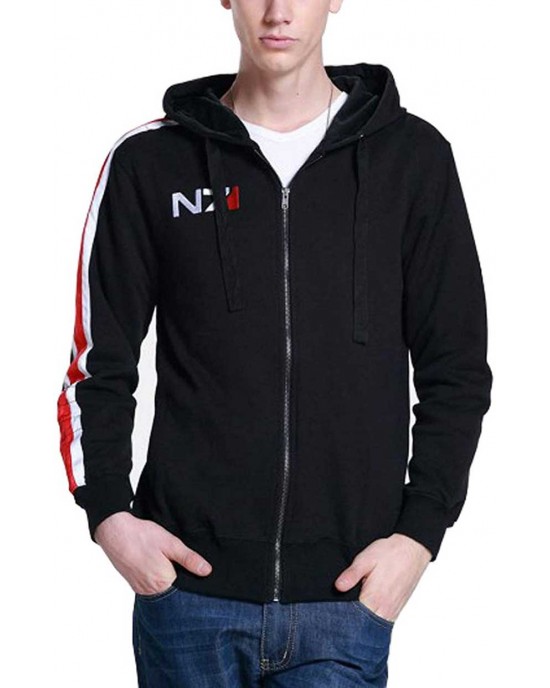 Mass Effect N7 Hoodie Mens Mass Effect N7 Hoodie Mens