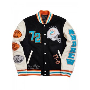Miami Dolphins Varsity Jacket