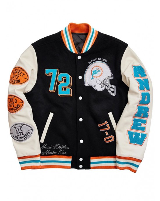 Miami Dolphins Varsity Jacket