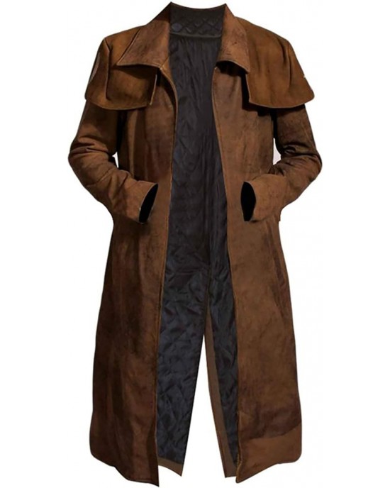 Men NCR Ranger Veteran Brown Suede A7 Coat
