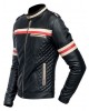 Mens Red & White Stripes Jacket