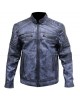 Mens Vintage Biker Distressed Leather Jacket Mens Vintage Biker Distressed Leather Jacket