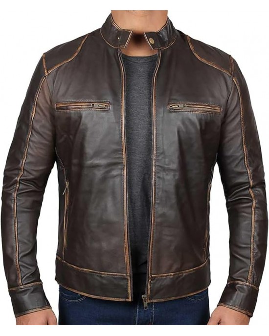 vintage cafe racer jacket