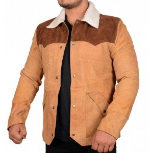 Kevin Costner Suede Leather Jacket Kevin Costner Suede Leather Jacket