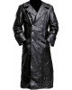 German Classic Officer WW2 Military Leather Trench Coat