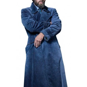 Fantastic Beasts 2 Albus Dumbledore Trench Coat