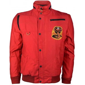 Cobra kai Red Bomber jacket
