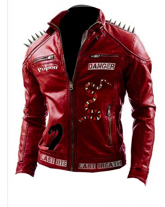 I Am Venomous Last Bite Biker Jacket