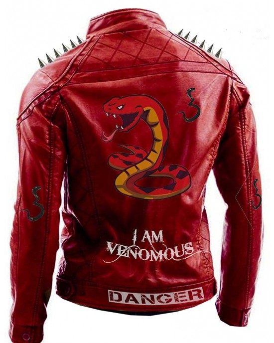 I Am Venomous Last Bite Biker Jacket
