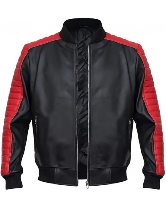 Miami Vice Stunt Team Leather Jacket Fall Guy 2024