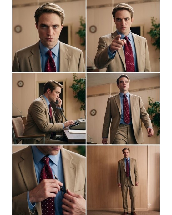 Robert Pattinson Chris Hansen Suit in Primetime (2026)