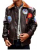 Top Gun Brown Bomber Leather Jacket For Men Top Gun Brown Bomber Leather Jacket For Men