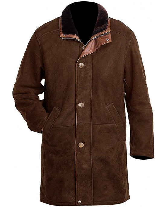 Sheriff Walt Longmire Robert Taylor Leather Coat Sheriff Walt Longmire Robert Taylor Leather Coat