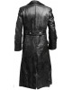 German Classic Officer WW2 Military Leather Trench Coat