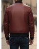 Men’s Premium Red Leather Jacket