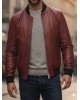 Men’s Premium Red Leather Jacket