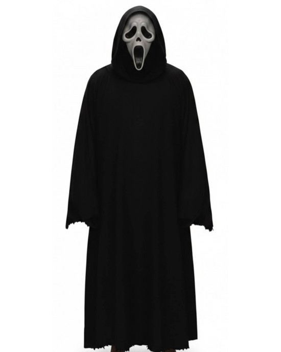 Scream 7 Edition Men's Premium Winter Fleece Trench coat Scream 7 Edition Men's Premium Winter Fleece Trench coat