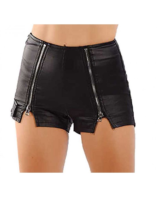 Genuine Leather Mini Skirts 