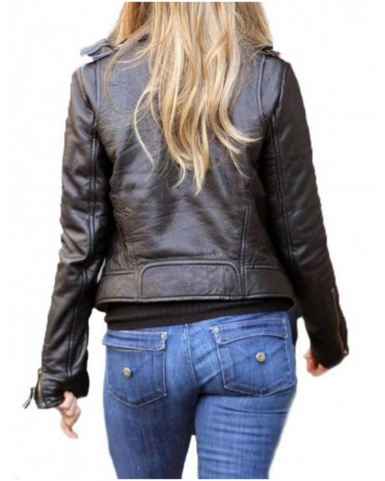Wanderlust Jennifer Aniston Black Leather Jacket Wanderlust Jennifer Aniston Black Leather Jacket