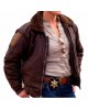 Sheriff Victoria Fur Collar Bomber Jacket Sheriff Victoria Fur Collar Bomber Jacket