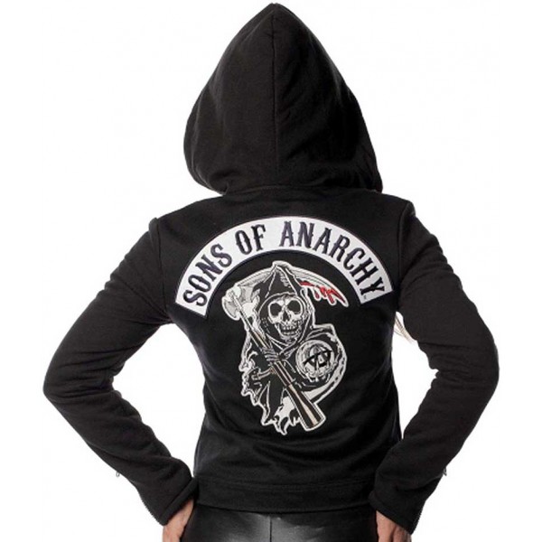 Sons of Anarchy Black Leather Highway Jacket