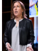 Susan Wojcicki Black Leather Jacket Susan Wojcicki Black Leather Jacket