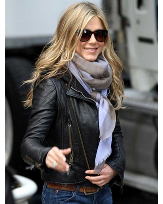 Wanderlust Jennifer Aniston Black Leather Jacket Wanderlust Jennifer Aniston Black Leather Jacket