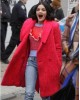 Katy Keene Lucy Hale Red Coat Katy Keene Lucy Hale Red Coat