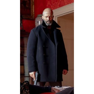 Shelter Jason Statham Mason Black Wool Coat Jacket