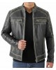 Men’s Classic Black Leather Jacket
