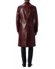 Men’s Embossed Crocodile Leather long coat 
