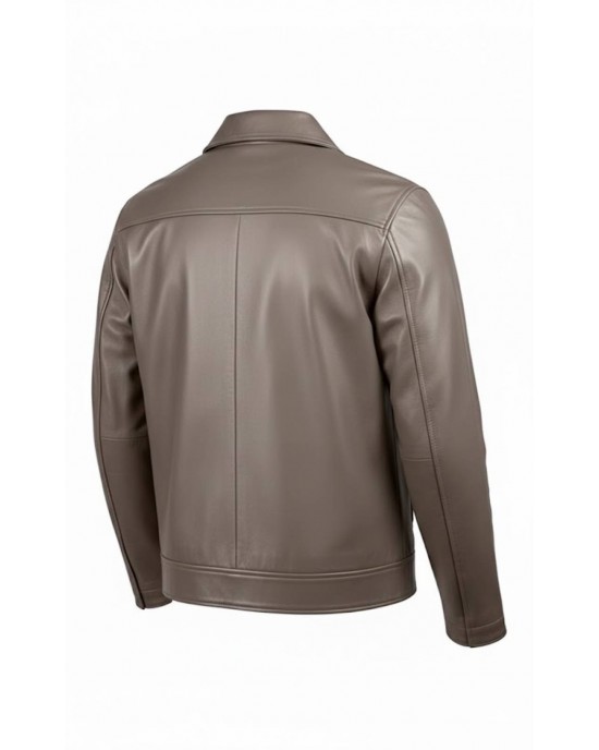 Premium Men’s Brown faux Leather Jacket Premium Men’s Brown faux Leather Jacket