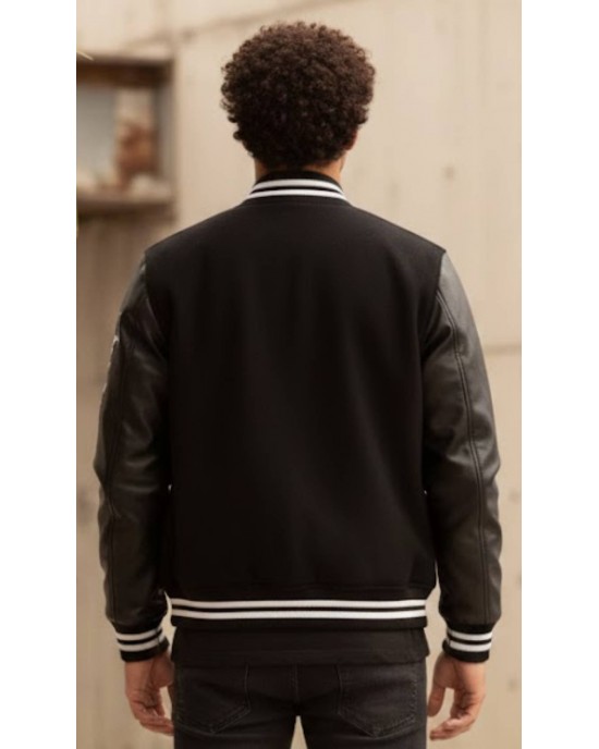Scream 7 classic varsity leather Jacket Scream 7 classic varsity leather Jacket